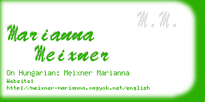 marianna meixner business card